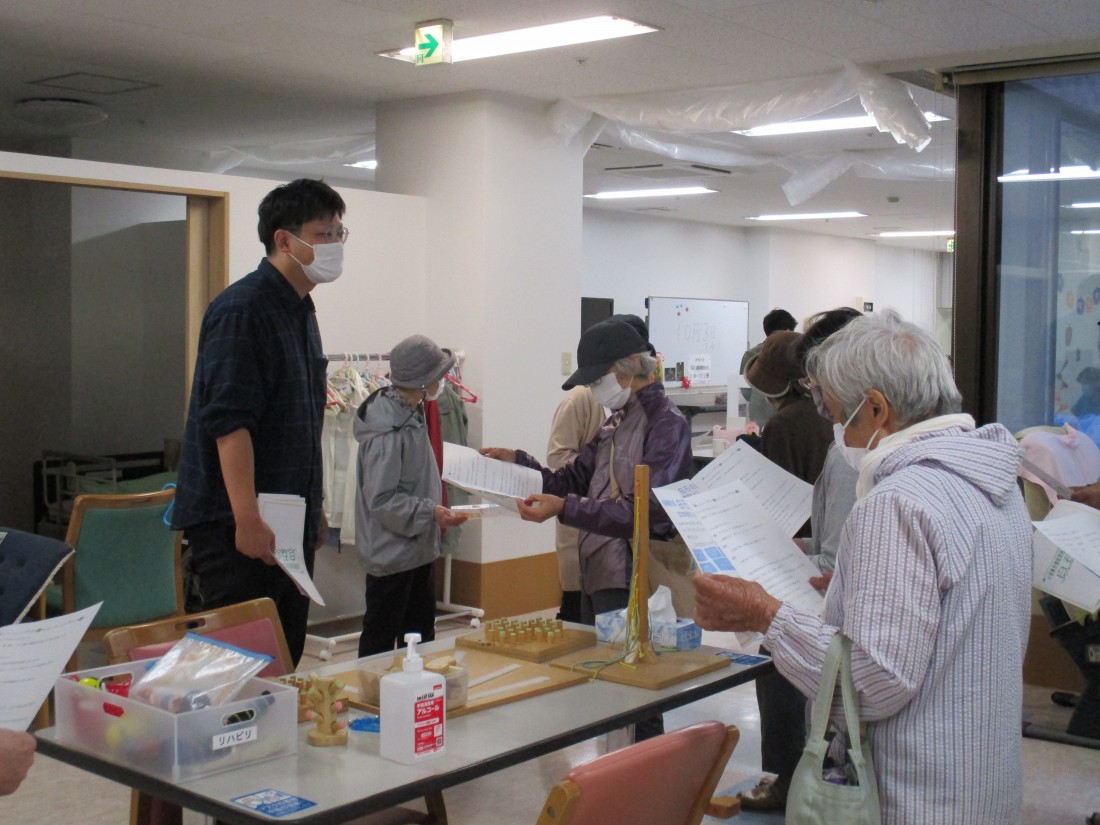 小規模多機能を内覧している写真